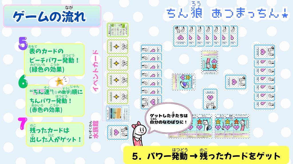 ちん狼あつまっちん!|わいわい遊べる可愛いカードゲーム