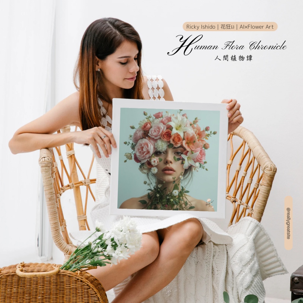 Blooming Veil – 咲纏う面影(Human Flora Chronicle|人間植物譚シリーズ)