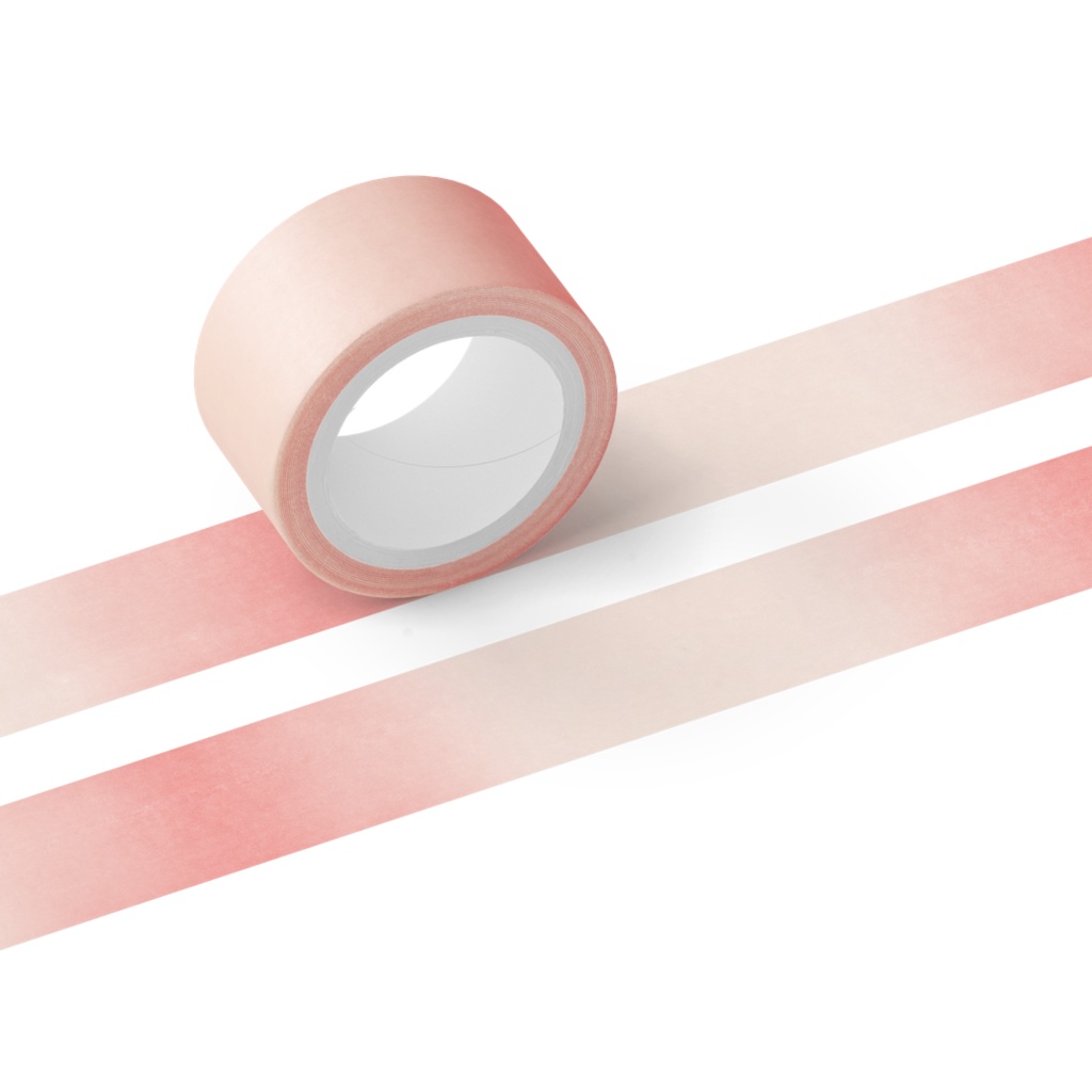 マスキングテープ 肌色-紅-