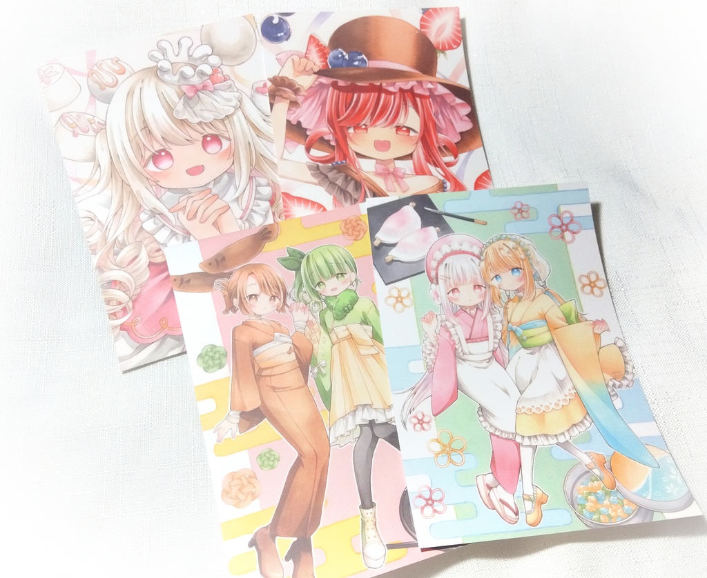 イラストカード「Sweets」