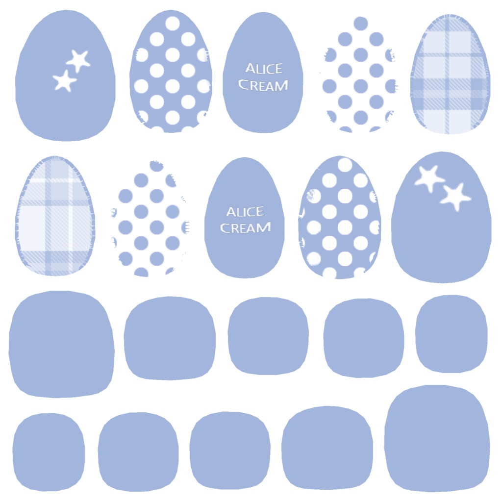 【無料】al-ice cream NAIL1