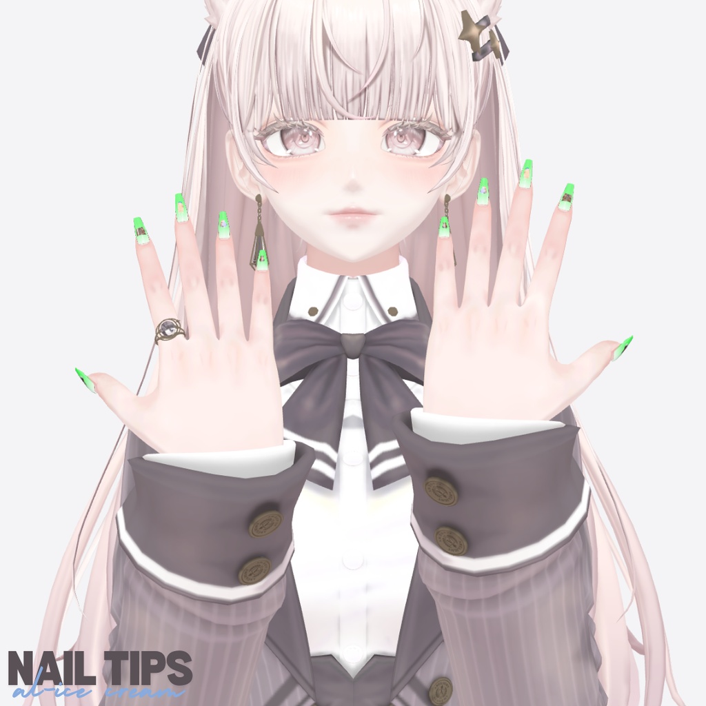【無料】al-ice cream NAIL53
