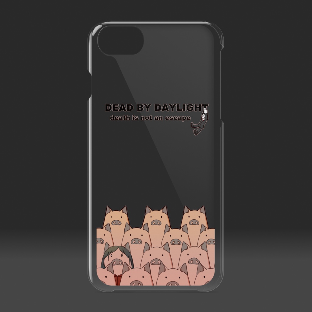 ピッグiphoneケースクリア