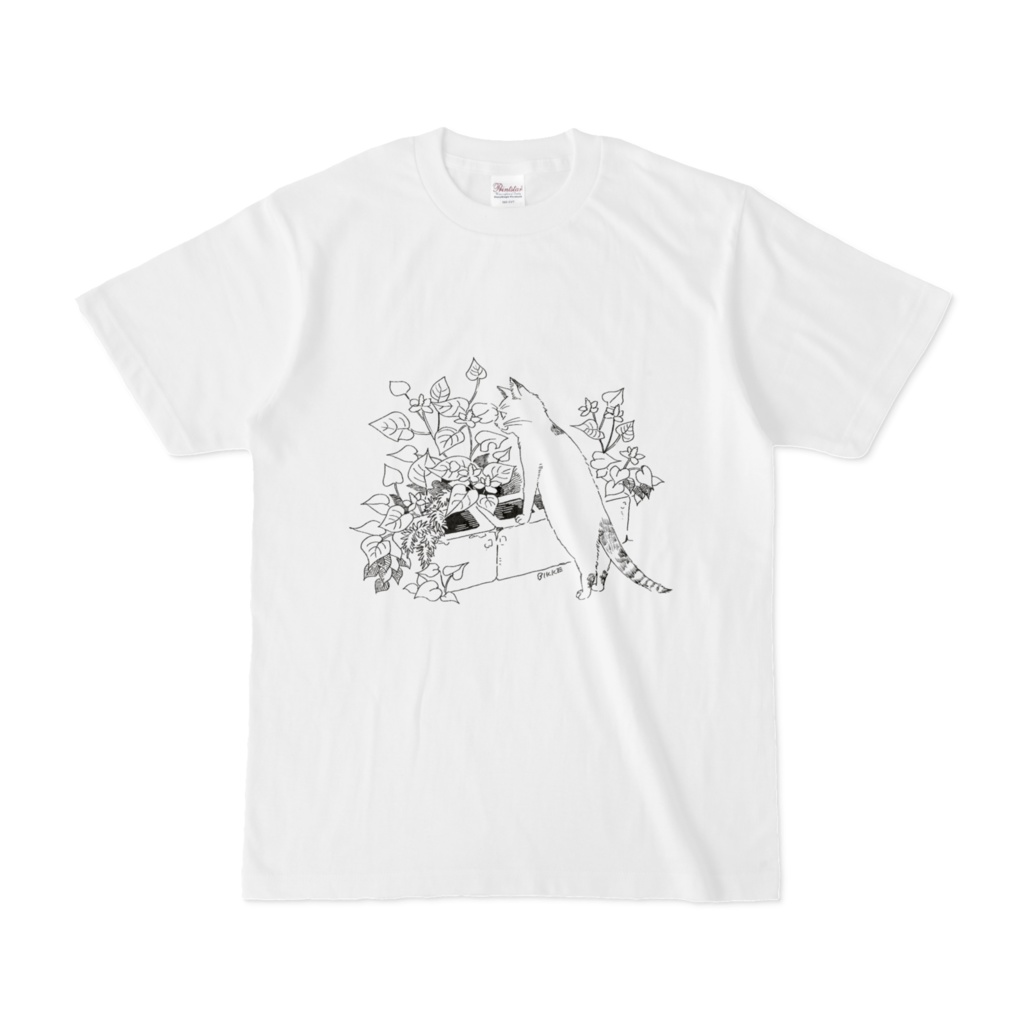 Tシャツ・ねことドクダミ【通常版】