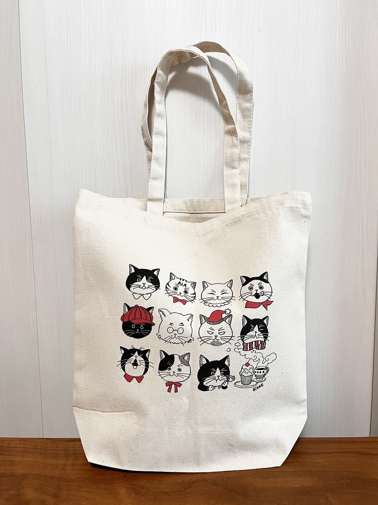 ねこのトートバッグ