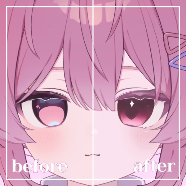Plum対応 / eye texture & makeup texture