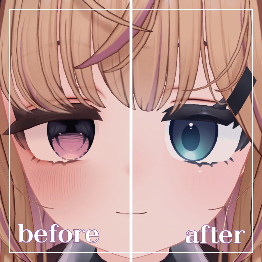 Yumeka対応 / eye texture & makeup texture