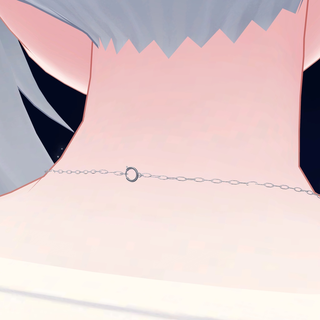 Moonlace|月宝石に夜空を閉じ込めたネックレス【VRChat想定/Lavie調整済み】