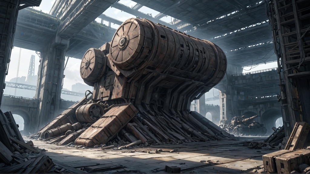 【背景50枚 PNG】工場廃墟 (ゲーム/TRPG/CoC/ココフォリア)