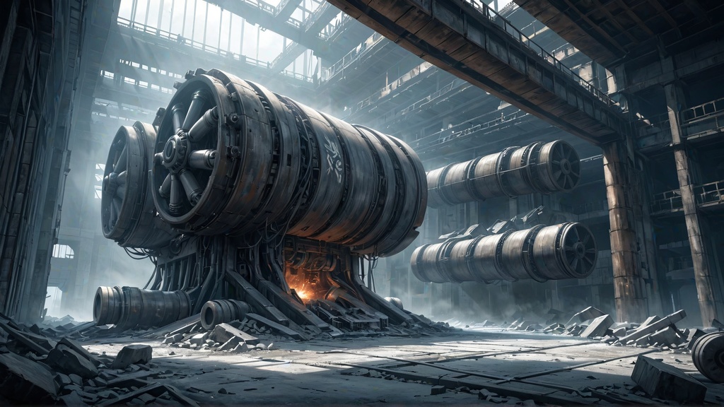 【背景50枚 PNG】工場廃墟 (ゲーム/TRPG/CoC/ココフォリア)