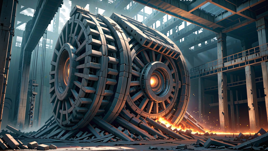 【背景50枚 PNG】工場廃墟 (ゲーム/TRPG/CoC/ココフォリア)