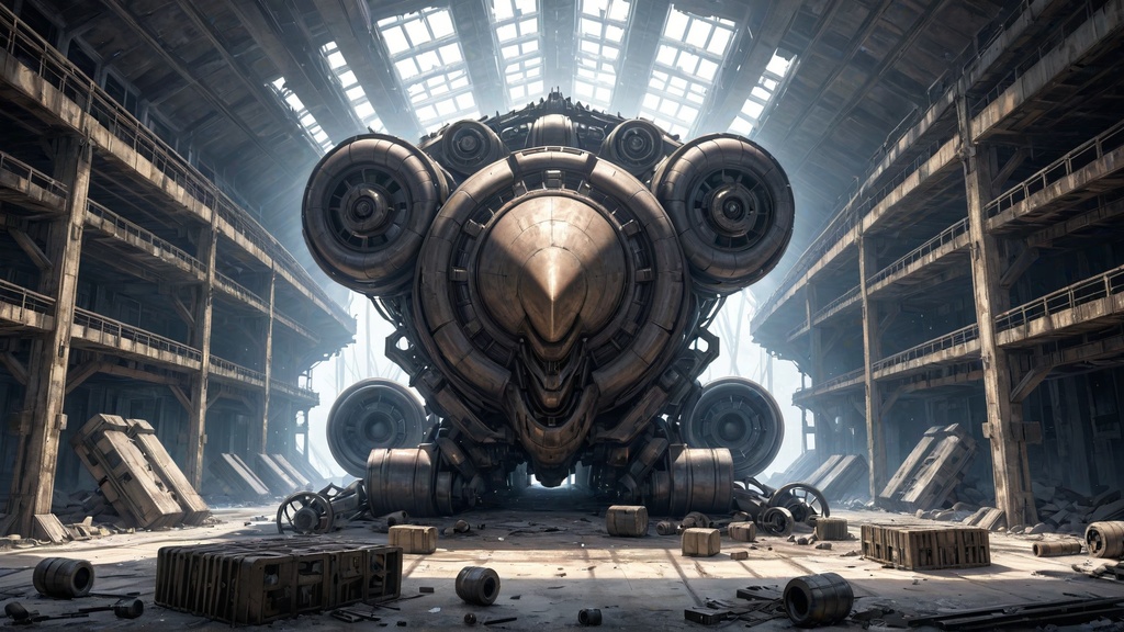 【背景50枚 PNG】工場廃墟 (ゲーム/TRPG/CoC/ココフォリア)