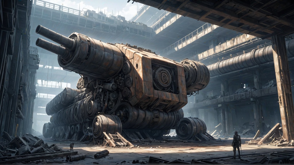 【背景50枚 PNG】工場廃墟 (ゲーム/TRPG/CoC/ココフォリア)