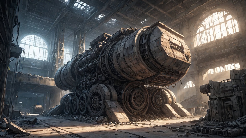 【背景50枚 PNG】工場廃墟 (ゲーム/TRPG/CoC/ココフォリア)