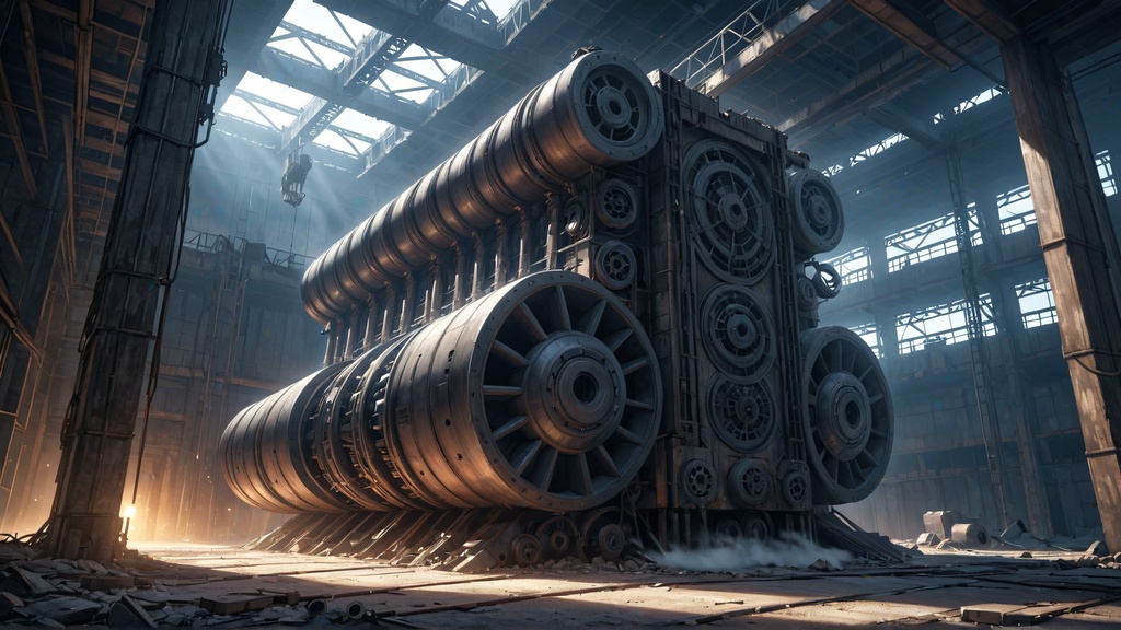 【背景50枚 PNG】工場廃墟 (ゲーム/TRPG/CoC/ココフォリア)