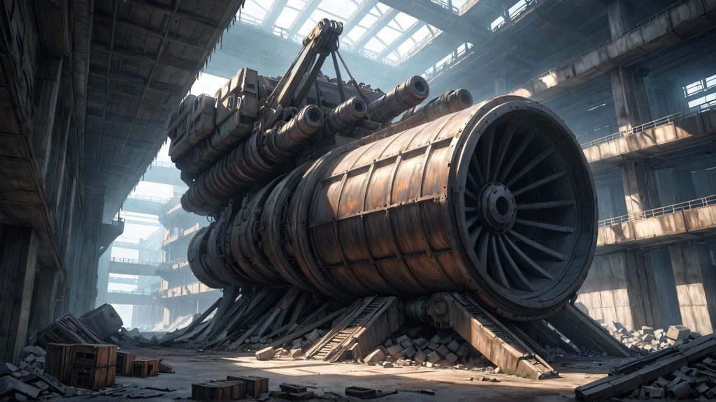 【背景50枚 PNG】工場廃墟 (ゲーム/TRPG/CoC/ココフォリア)