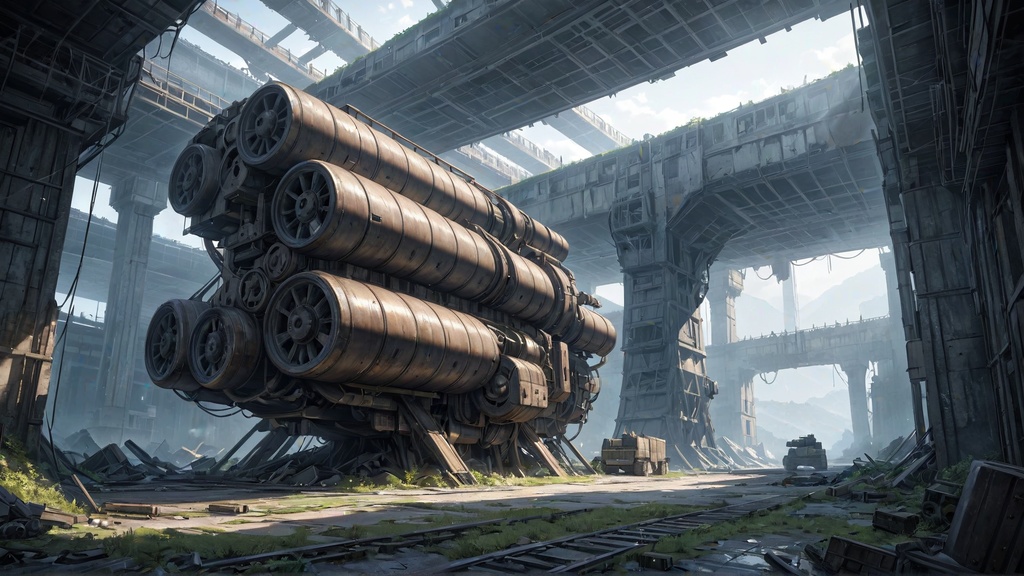 【背景50枚 PNG】工場廃墟 (ゲーム/TRPG/CoC/ココフォリア)