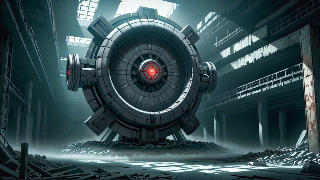 【背景50枚 PNG】工場廃墟 (ゲーム/TRPG/CoC/ココフォリア)