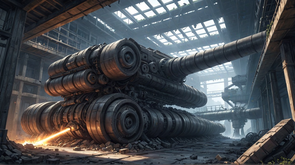 【背景50枚 PNG】工場廃墟 (ゲーム/TRPG/CoC/ココフォリア)