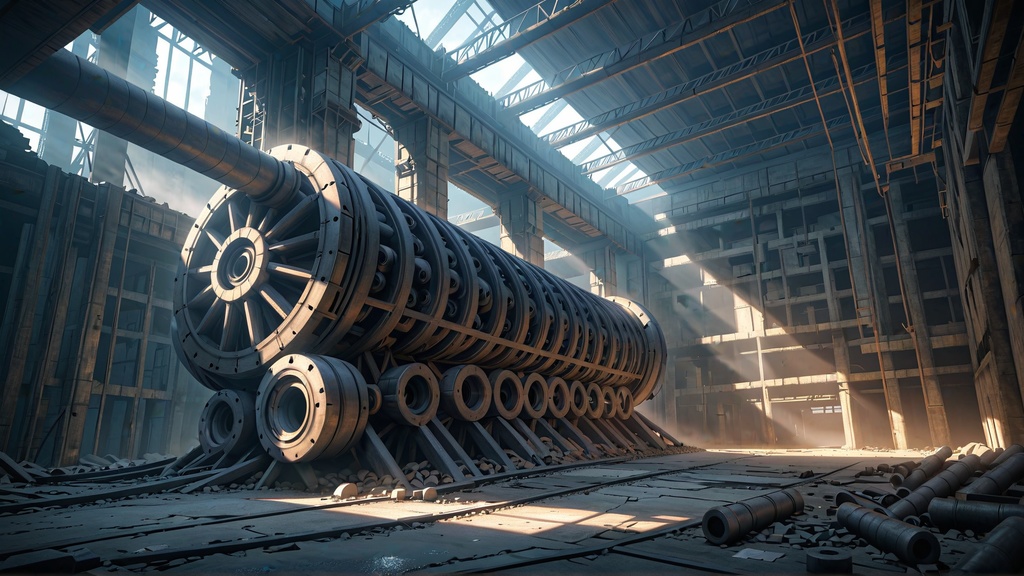 【背景50枚 PNG】工場廃墟 (ゲーム/TRPG/CoC/ココフォリア)