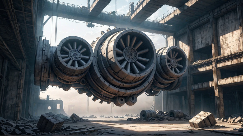 【背景50枚 PNG】工場廃墟 (ゲーム/TRPG/CoC/ココフォリア)