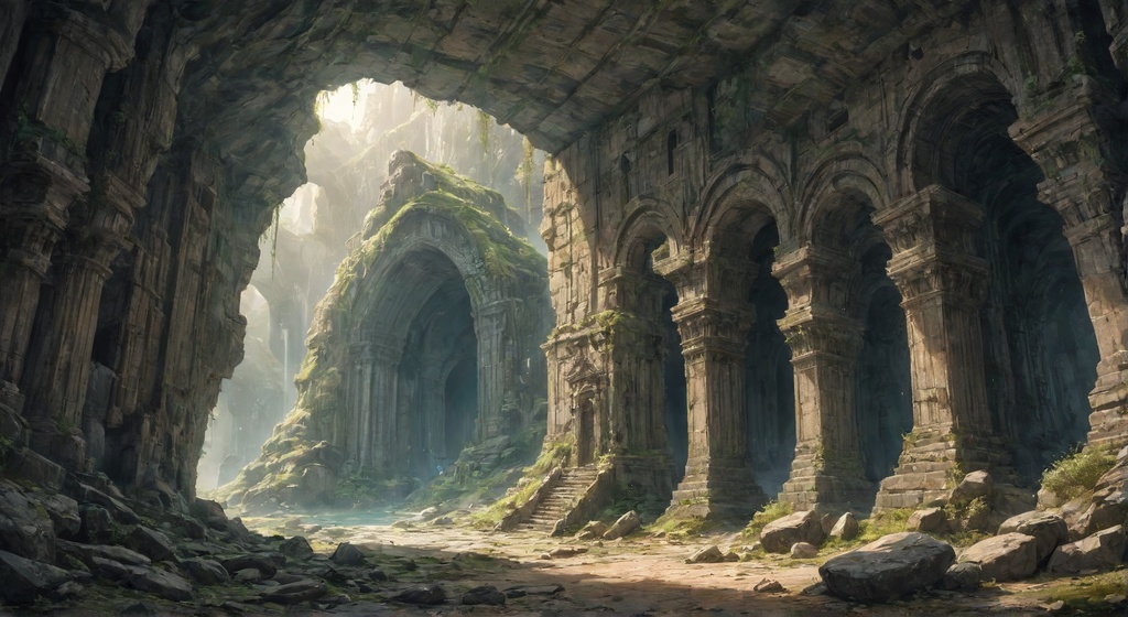 【背景50枚 PNG】遺跡 (ゲーム/TRPG/CoC/ココフォリア)