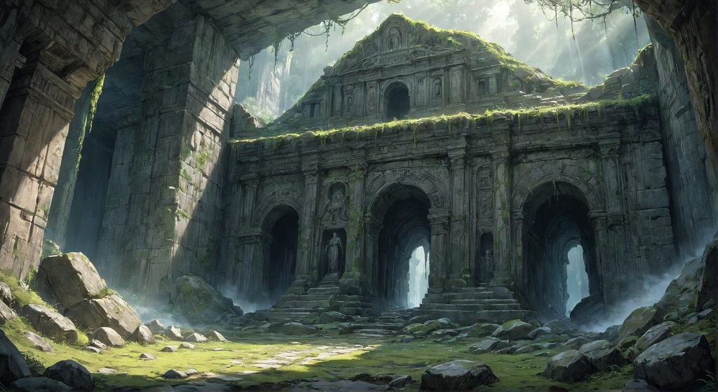 【背景50枚 PNG】遺跡 (ゲーム/TRPG/CoC/ココフォリア)