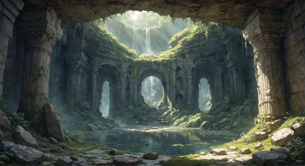 【背景50枚 PNG】遺跡 (ゲーム/TRPG/CoC/ココフォリア)