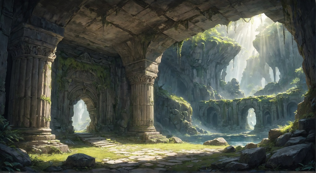 【背景50枚 PNG】遺跡 (ゲーム/TRPG/CoC/ココフォリア)