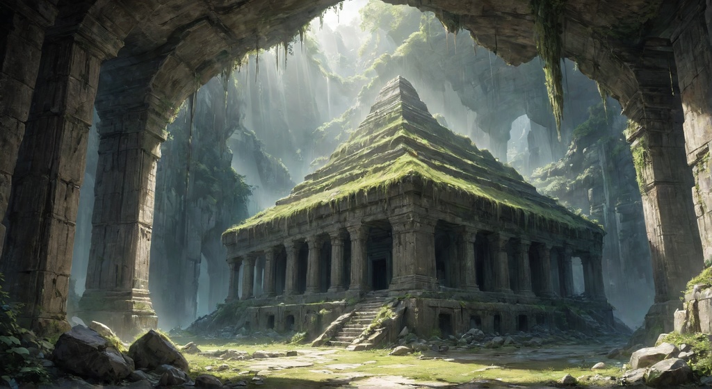 【背景50枚 PNG】遺跡 (ゲーム/TRPG/CoC/ココフォリア)