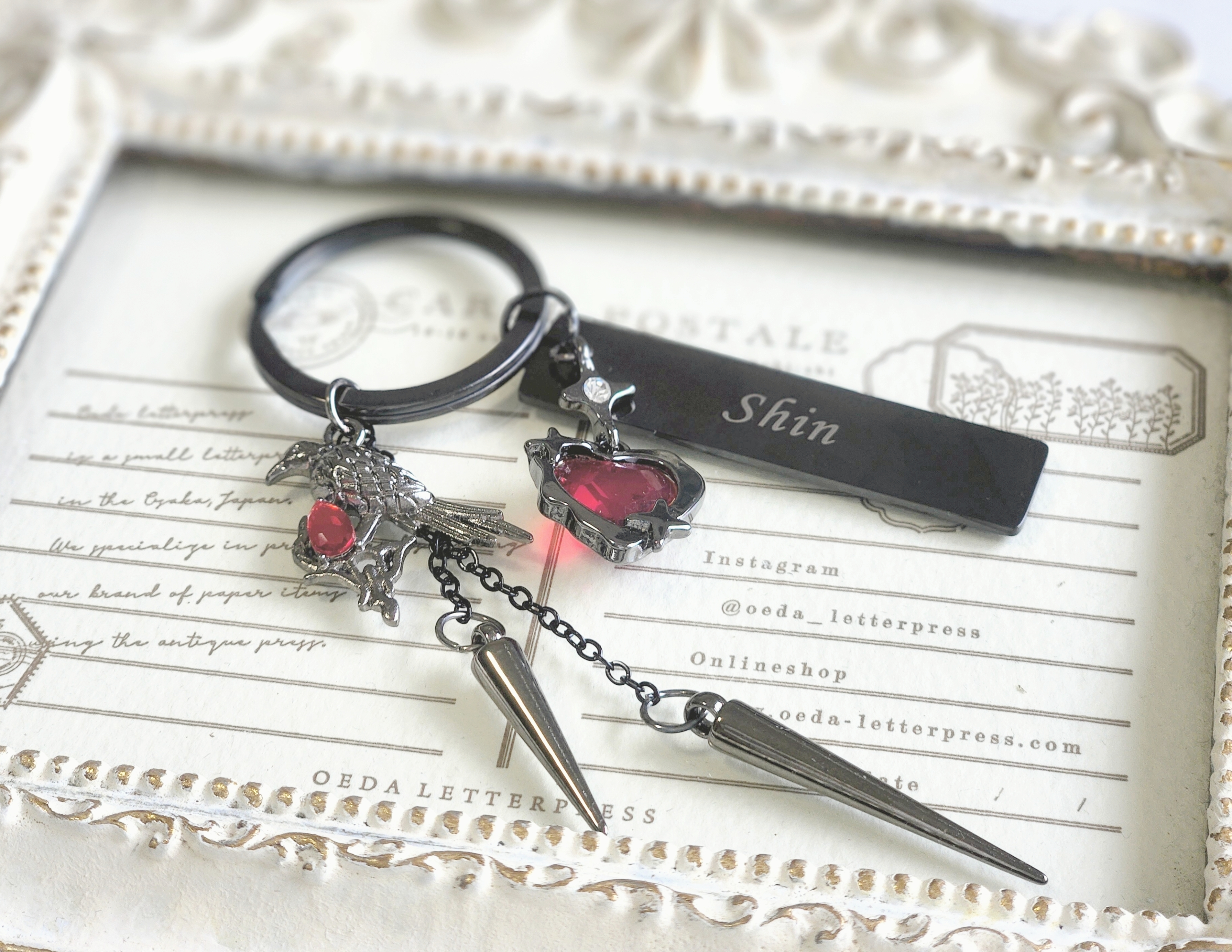 恋と深空 シン イメージキーホルダー