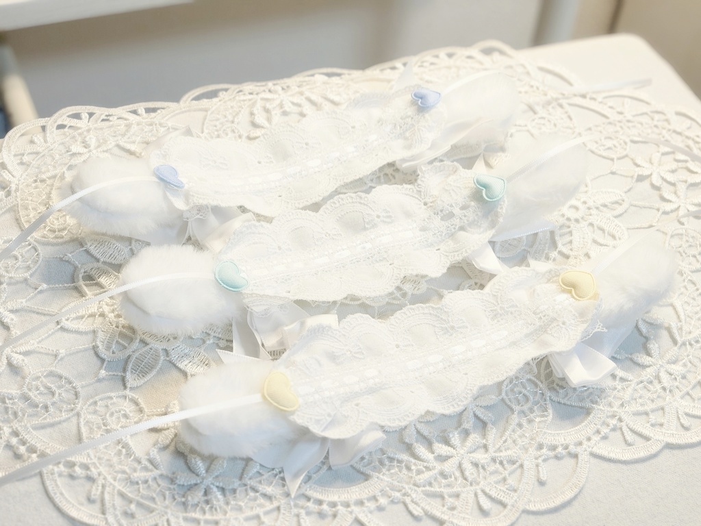 うさ耳ヘッドドレス 3カラー