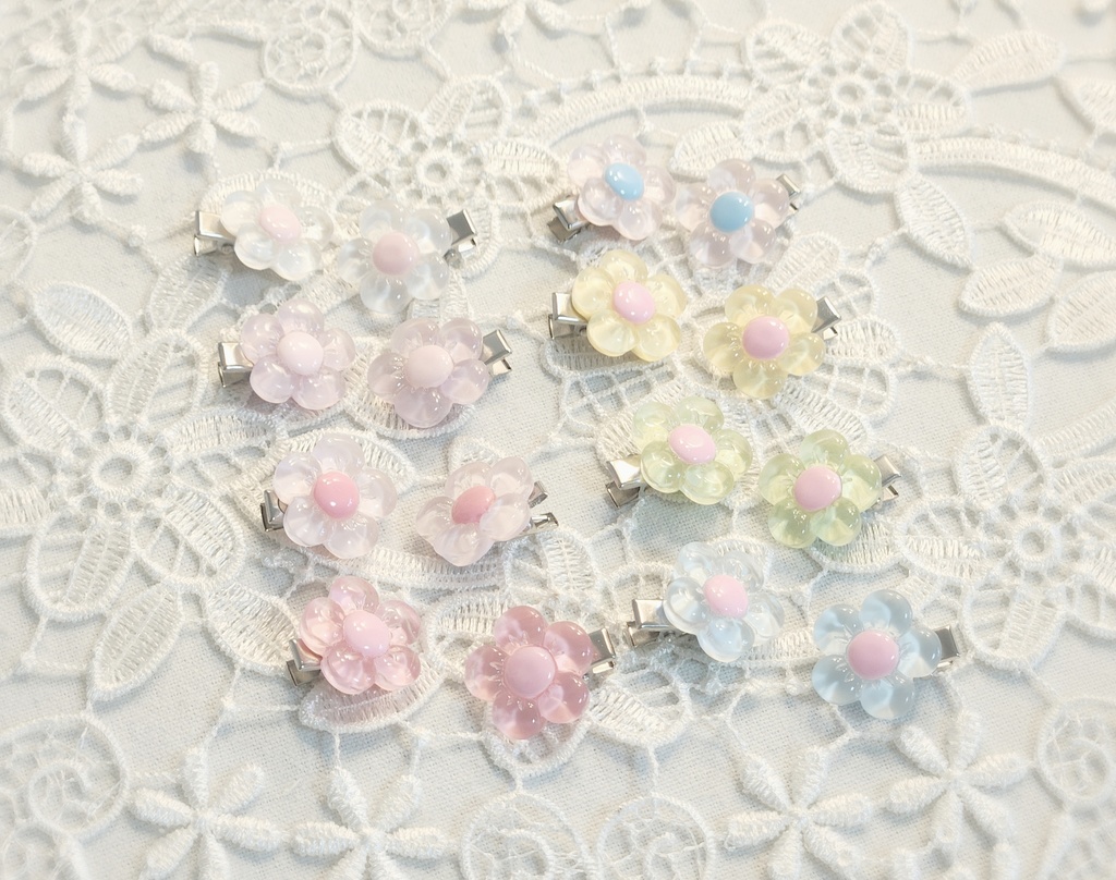 ぬいぐるみ用 ヘアクリップ