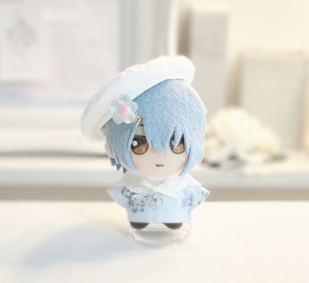 ぬいぐるみ用 ヘアクリップ