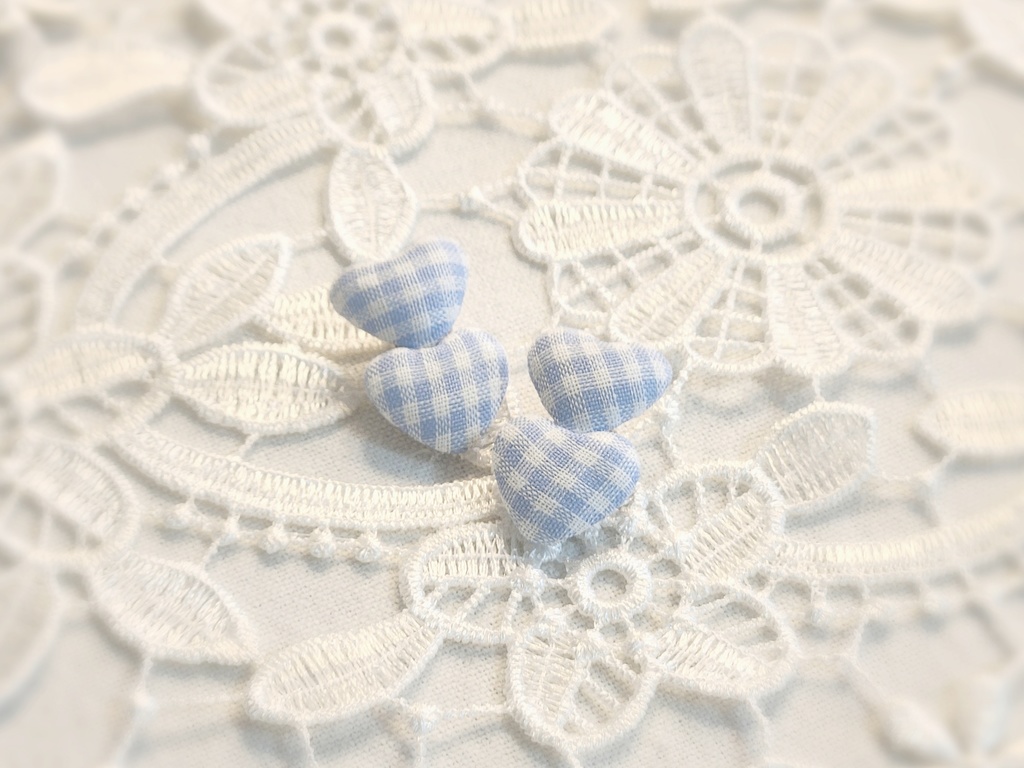 ぬいぐるみ用 ヘアクリップ ハート