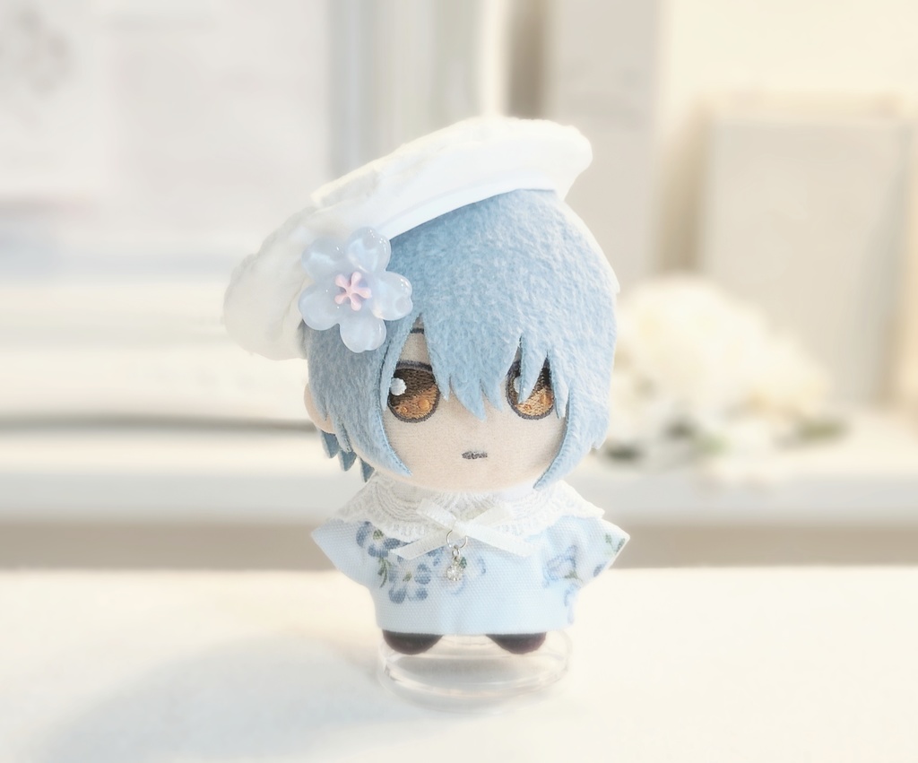 ぬいぐるみ用 ヘアピン 桜