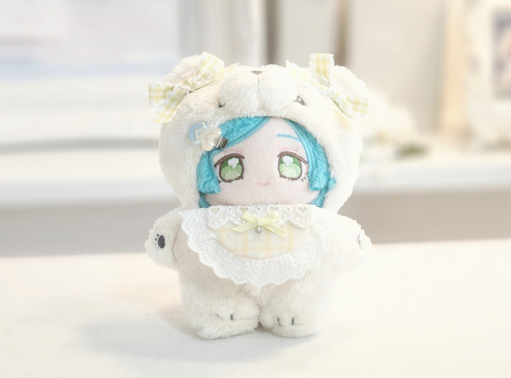 ぬいぐるみ用 ヘアピン キャンディハート