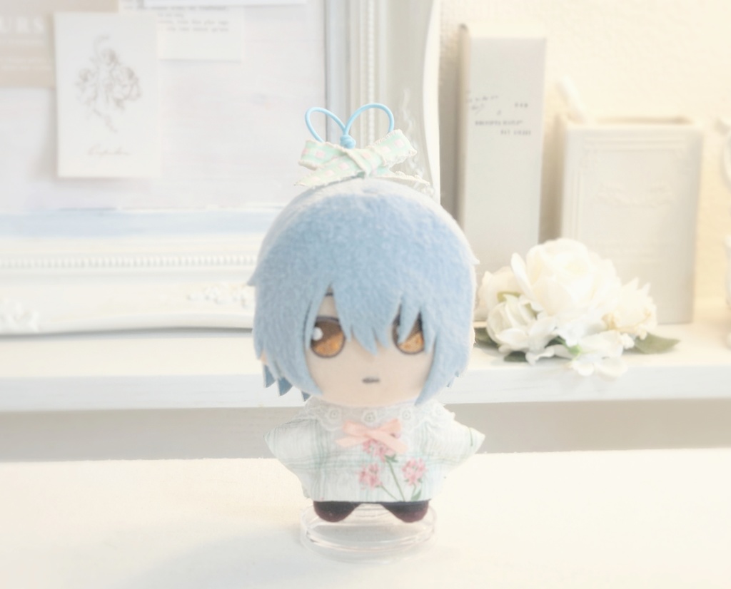 ぬいぐるみ用 ドットリボン