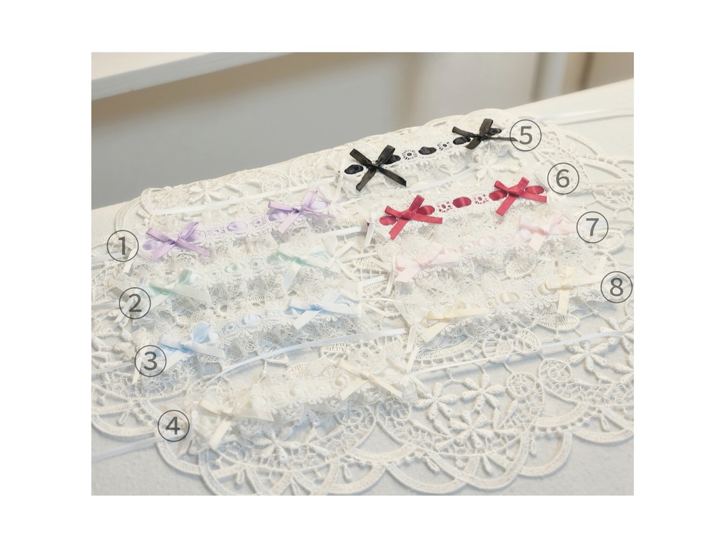 リボンヘッドドレス၄၃