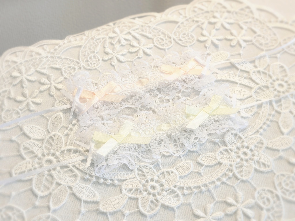 リボンヘッドドレス୨୧