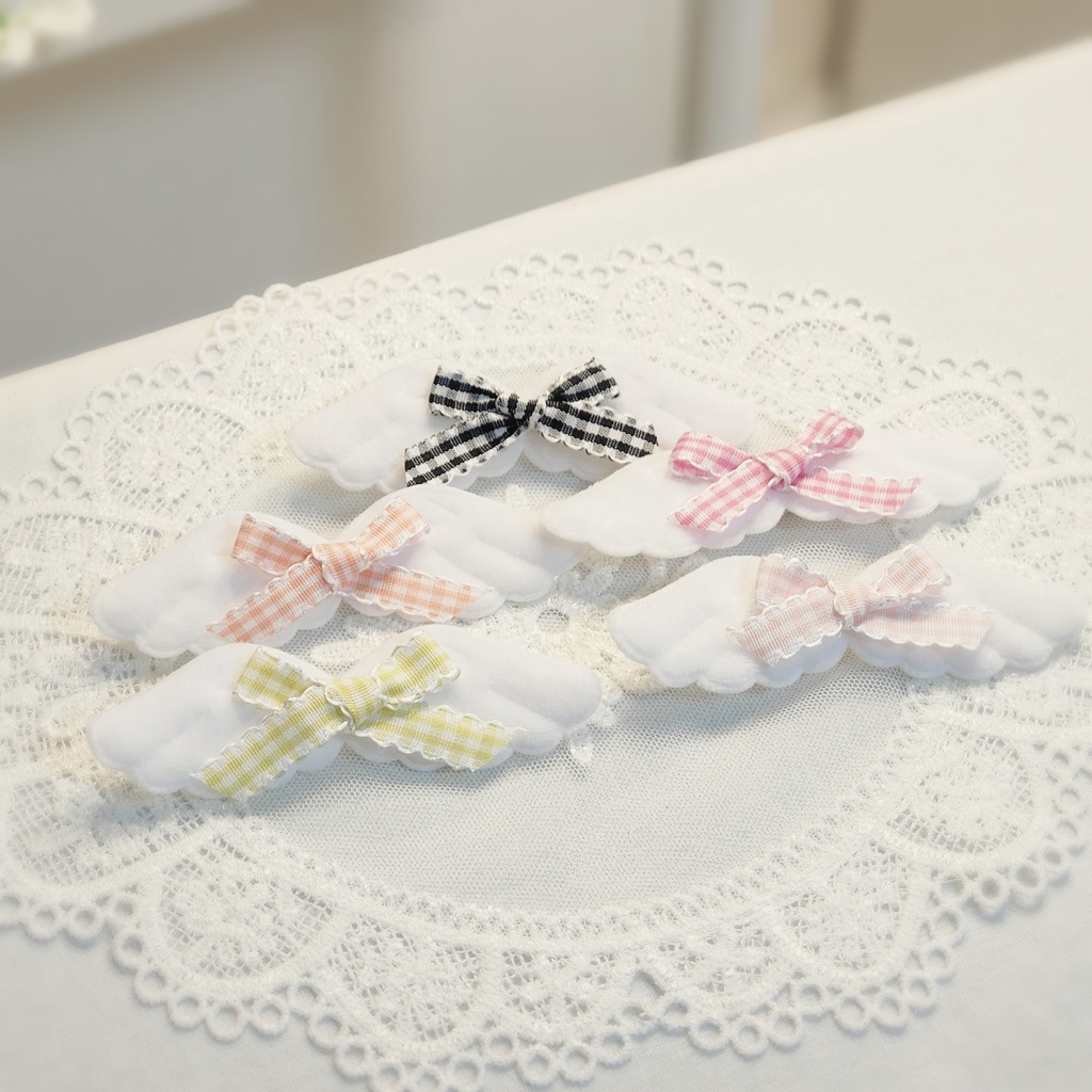 天使の翼 ギンガムチェック