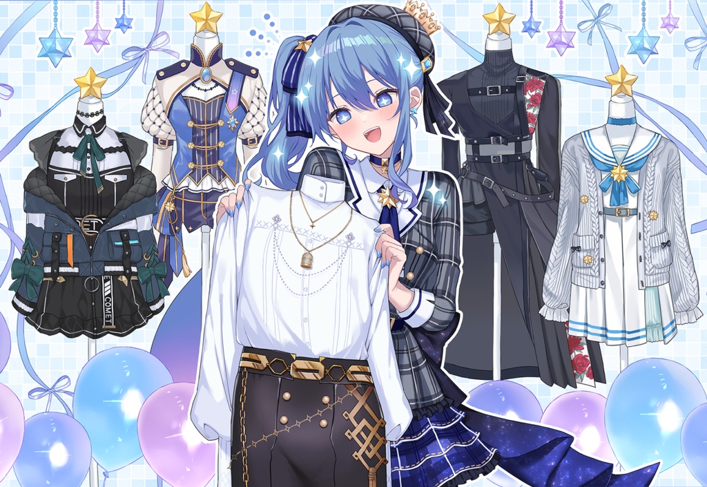 【非公式】星街すいせい B2タペストリー