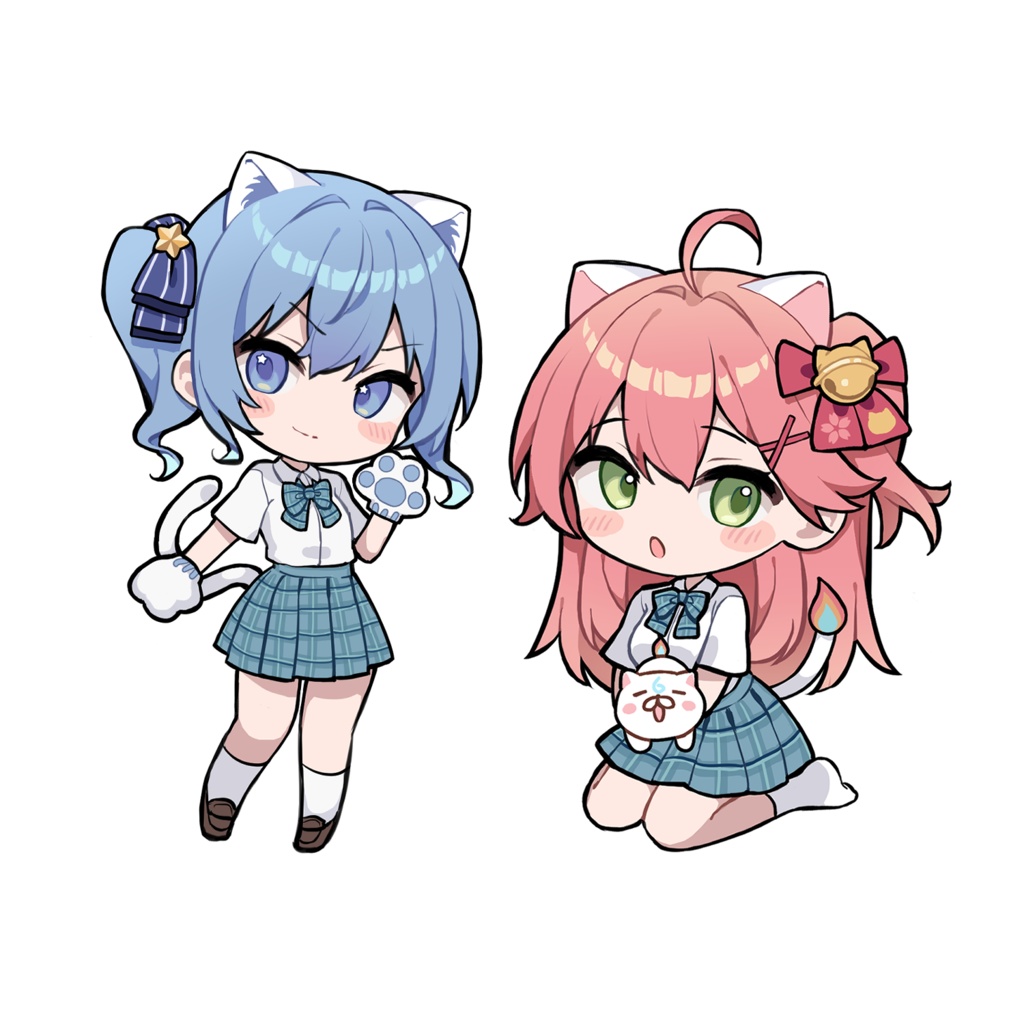 【非公式】みこめっと アクキー 2種