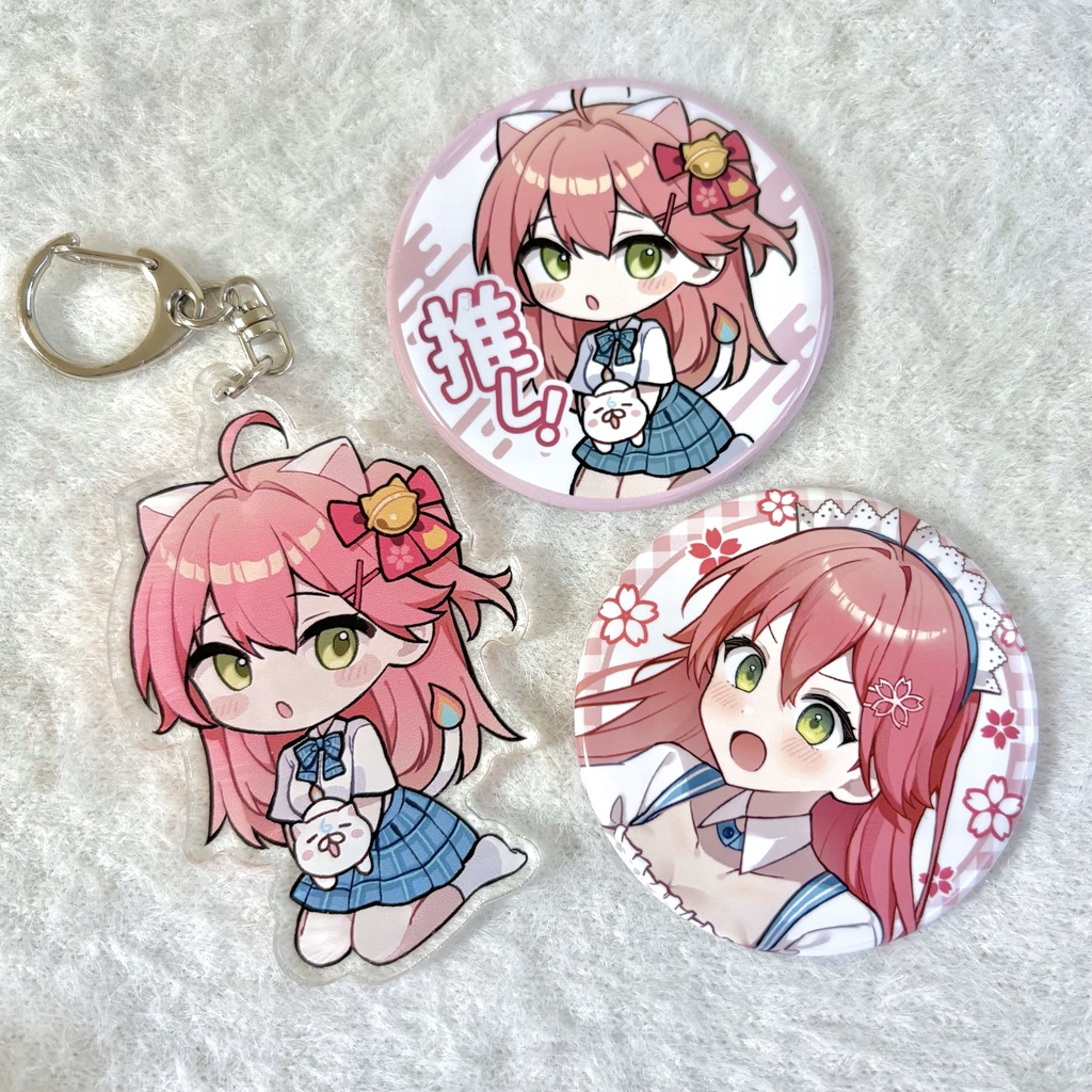 【ホロクル9th】みこめっと アクキー 2種【非公式】