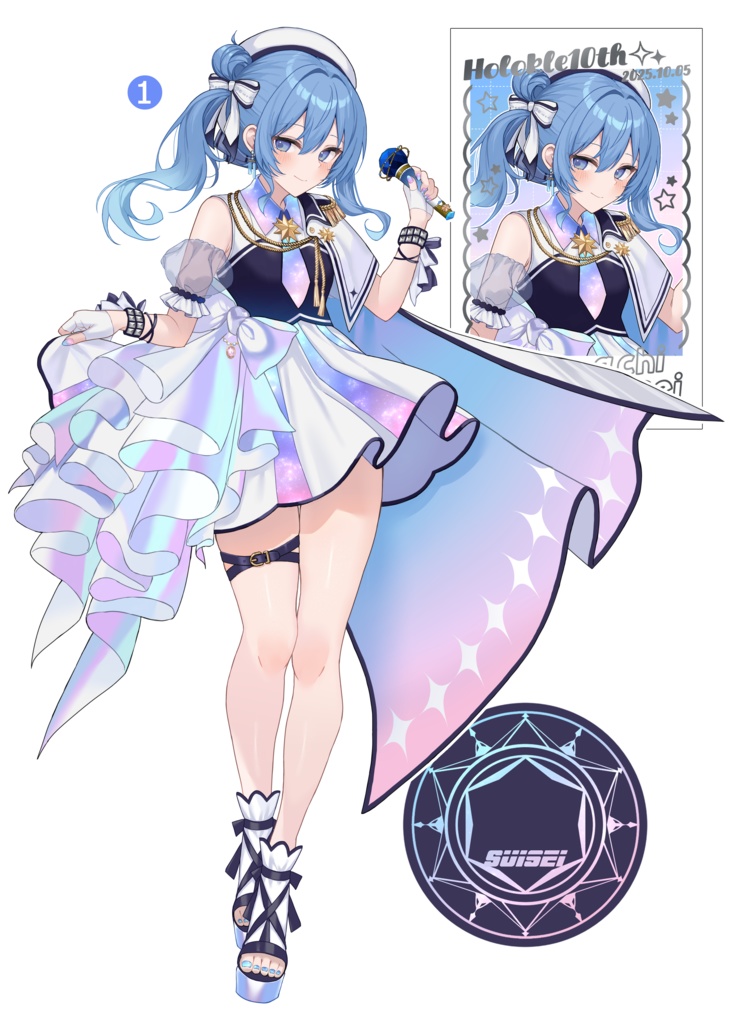 【ホロクル10th】星街すいせいアクリルスタンド【非公式】