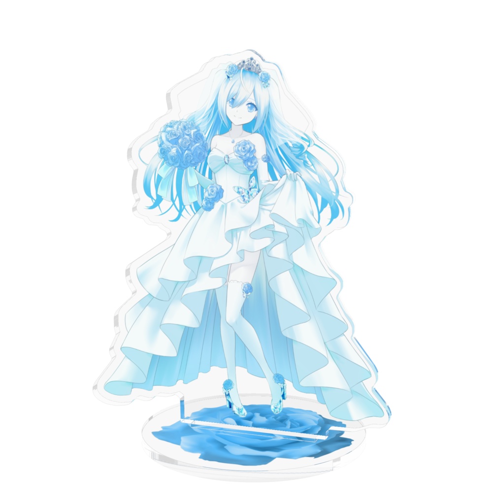 空姫マリン ジューンブライド2022 アクリルスタンド 通常Ver.
