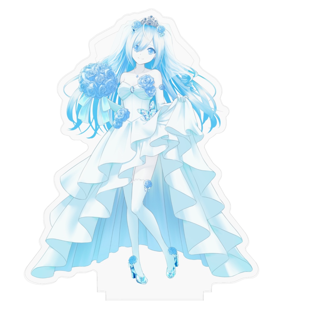 空姫マリン ジューンブライド2022 アクリルスタンド 通常Ver.