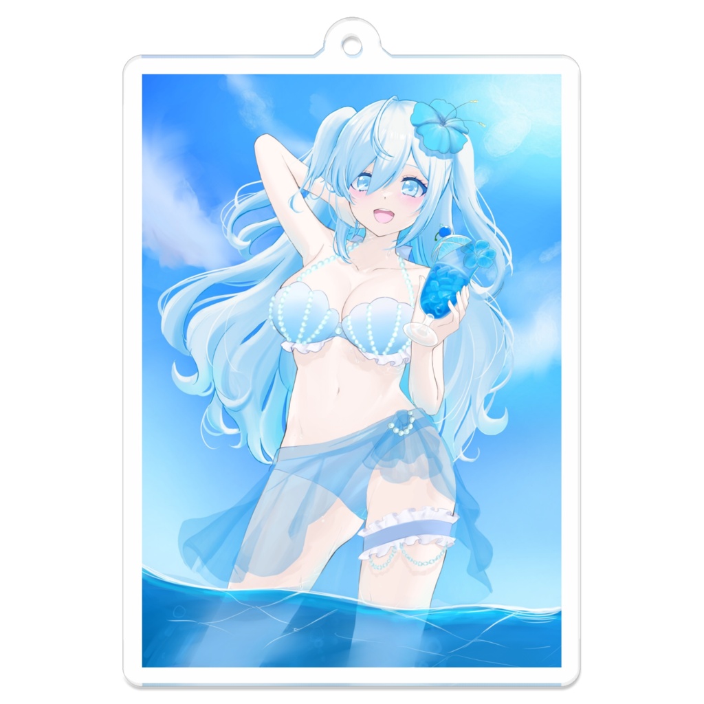 空姫マリン 水着グッズ2022 アクリルキーホルダー