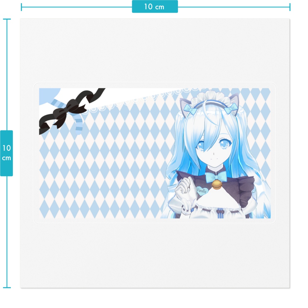 チェシャ猫ステッカー