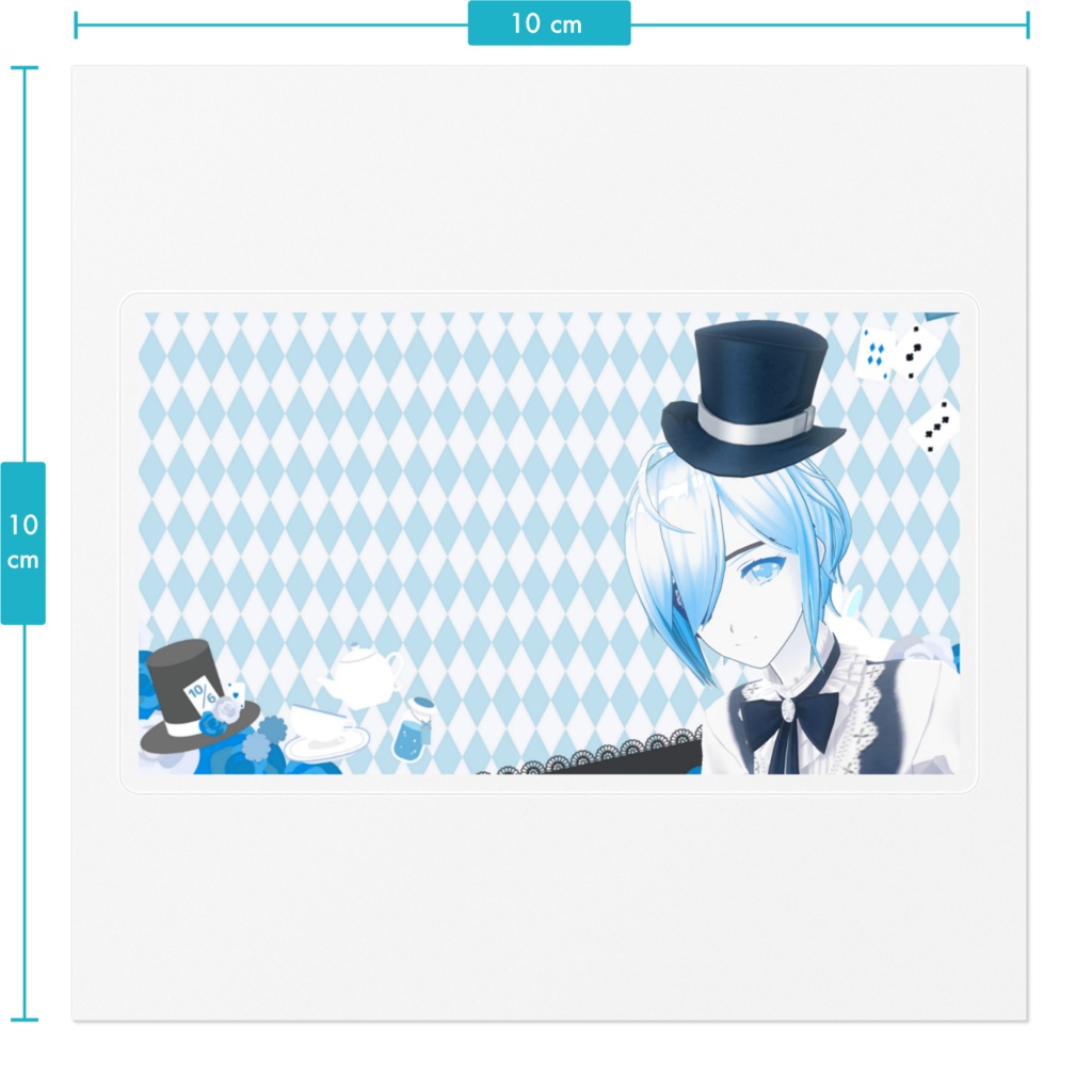 マッドハッターステッカー